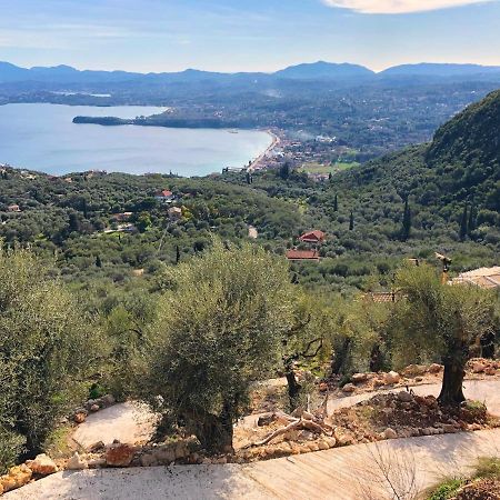 House Teigan Of Villa Intaba Breath Taking Sea Views Corfiot Riviera Corfu Island Greece With Pool Close To Ipsos Beach Pyrgi  ภายนอก รูปภาพ