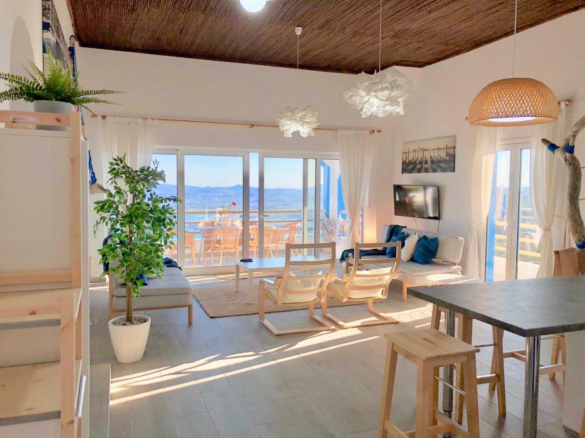 House Teigan Of Villa Intaba Breath Taking Sea Views Corfiot Riviera Corfu Island Greece With Pool Close To Ipsos Beach Pyrgi  ภายนอก รูปภาพ