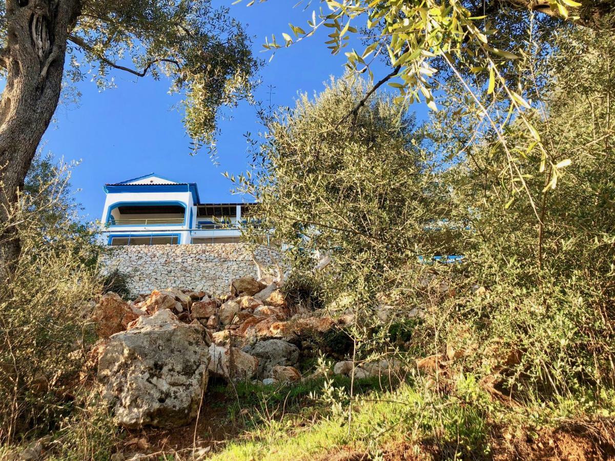 House Teigan Of Villa Intaba Breath Taking Sea Views Corfiot Riviera Corfu Island Greece With Pool Close To Ipsos Beach Pyrgi  ภายนอก รูปภาพ