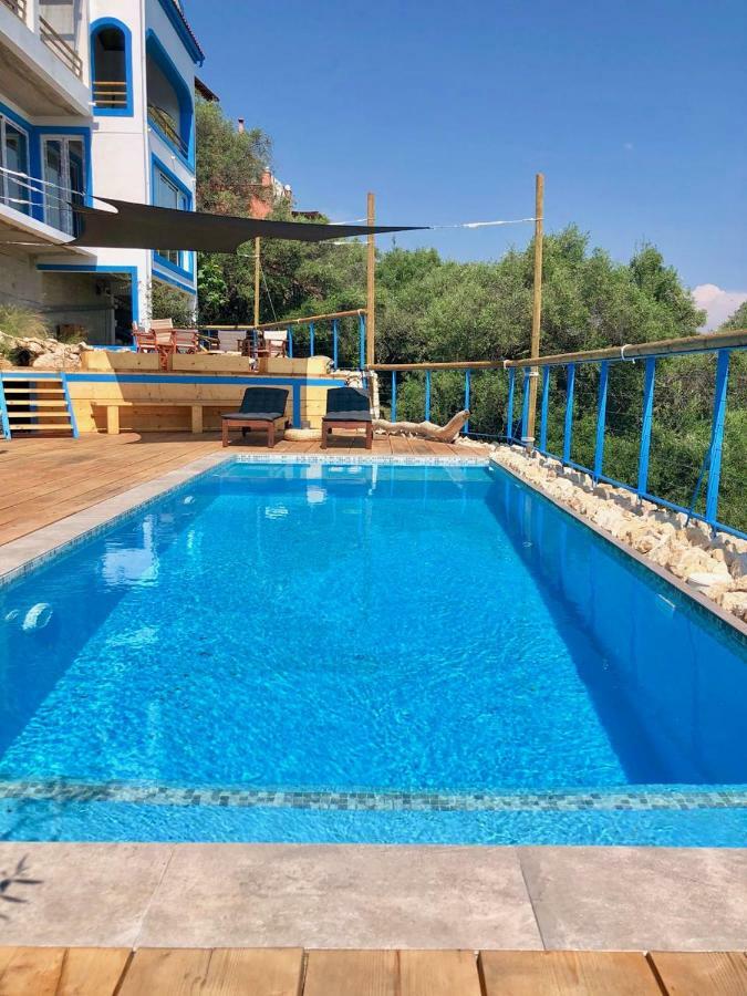 House Teigan Of Villa Intaba Breath Taking Sea Views Corfiot Riviera Corfu Island Greece With Pool Close To Ipsos Beach Pyrgi  ภายนอก รูปภาพ